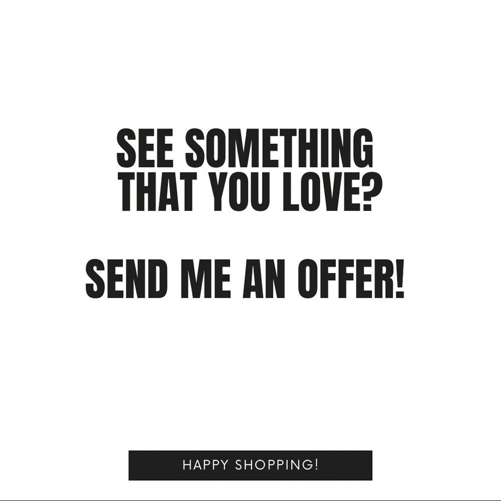 Always open to offers!